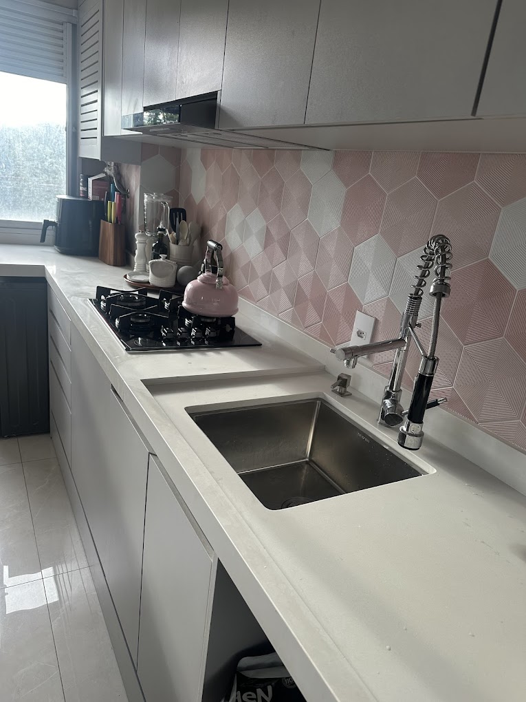 Cuba Gourmet Quadrada Inox Escovado Cozinha 44x44cm